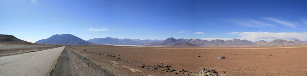 Sand, Steine und Berge